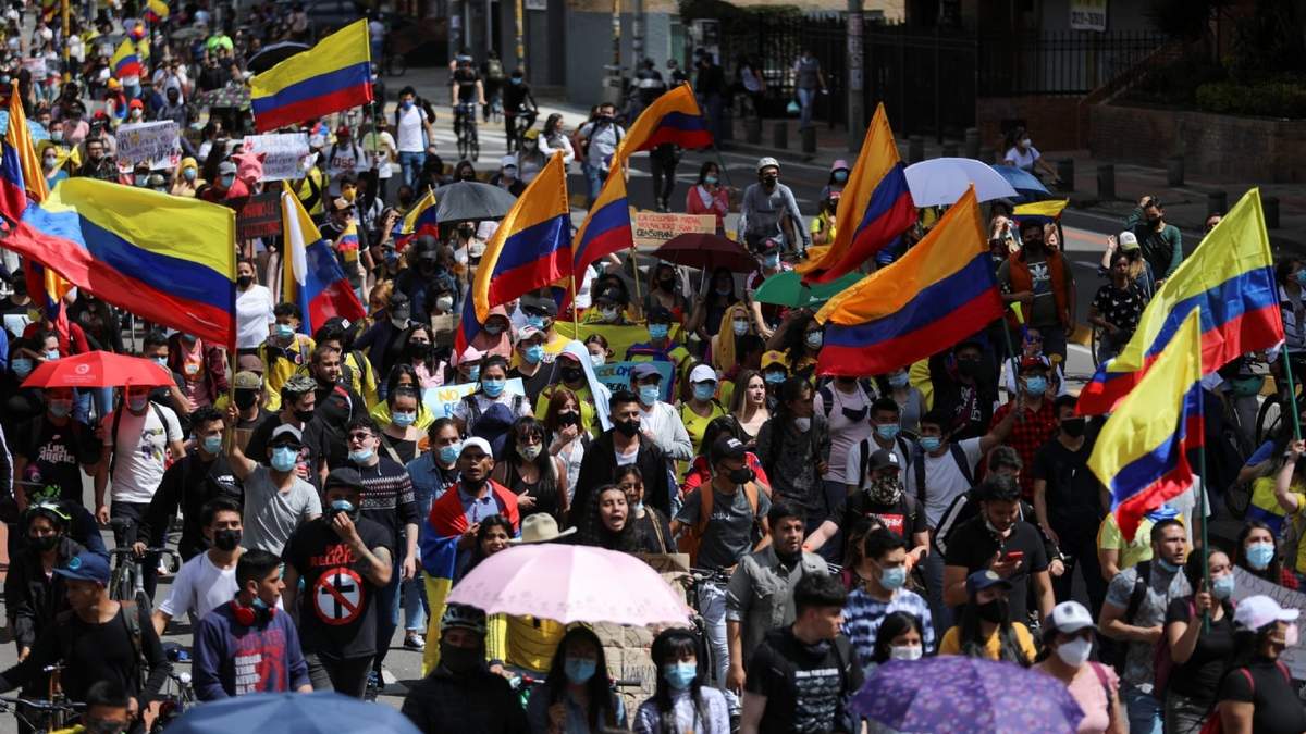 Los colombianos volvieron a las calles. Fuente: (Twitter)