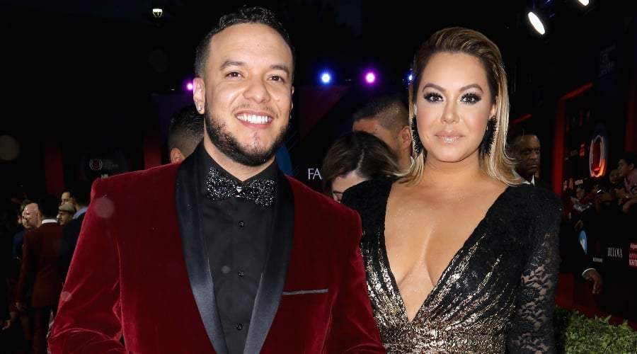 Lorenzo Méndez y Chiquis Rivera. Fuente: (Instagram).