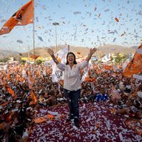 Keiko Fujimori encabeza las encuestas para la segunda vuelta presidencial  en Perú