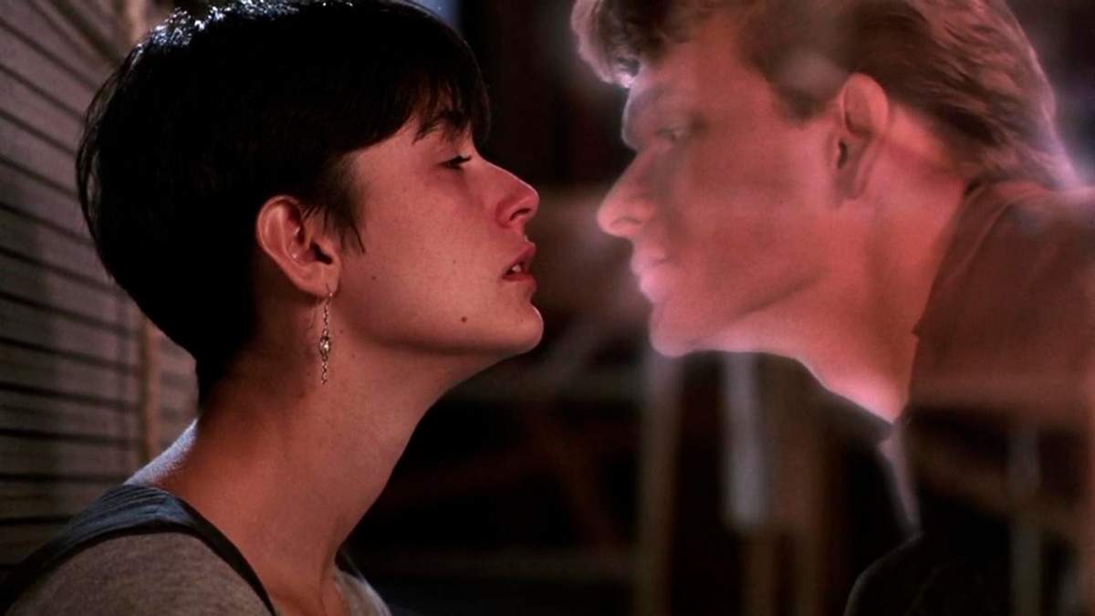 Demi Moore y Patrik Swayze en "Ghost". Fuente: (Instagram)