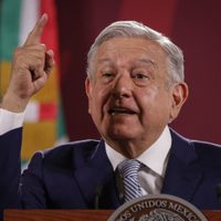 AMLO presume disminución en la inflación del 8.7% al 8.5%: "poco pero ya no está creciendo"