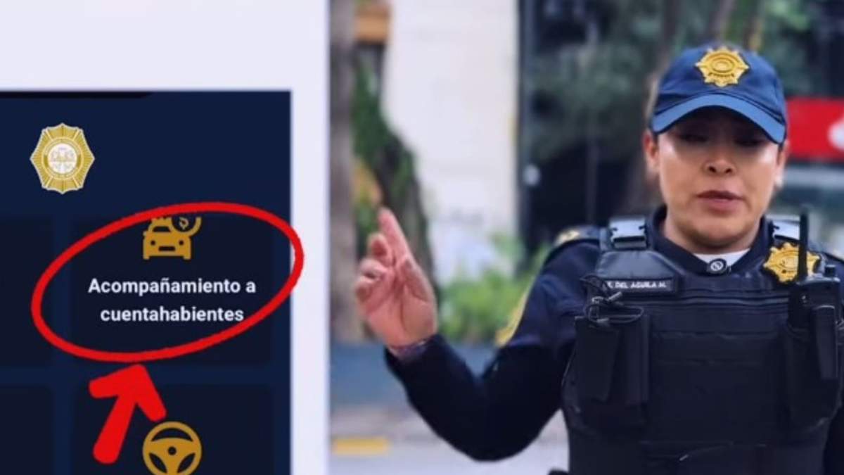 La Ciudad de México mantiene disponible el acompañamiento policial para retiros de efectivo.