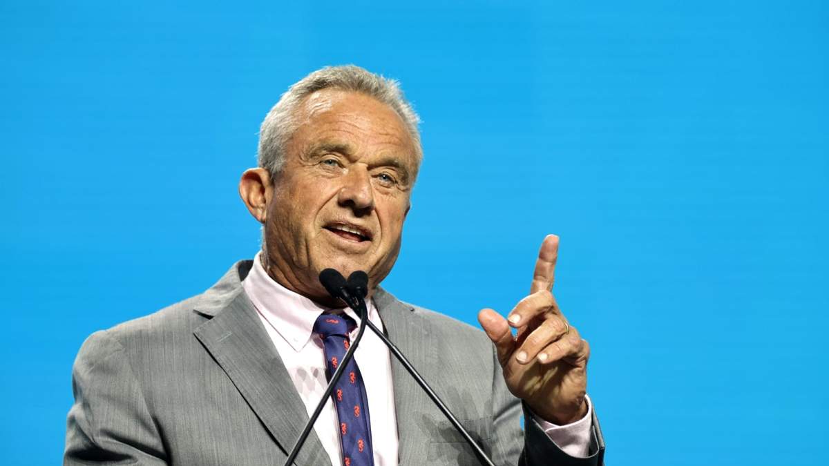 El candidato presidencial independiente Robert F. Kennedy Jr.