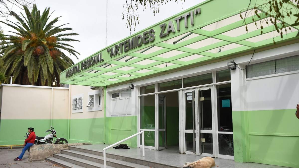 Hospital Zatti de Viedma, Río Negro. Fuente: (Twitter)