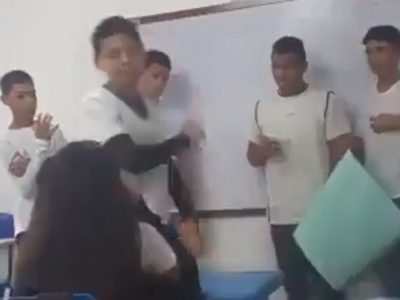 Estudiante de 14 años apuñala a compañera que se burló de su exposición (Video)