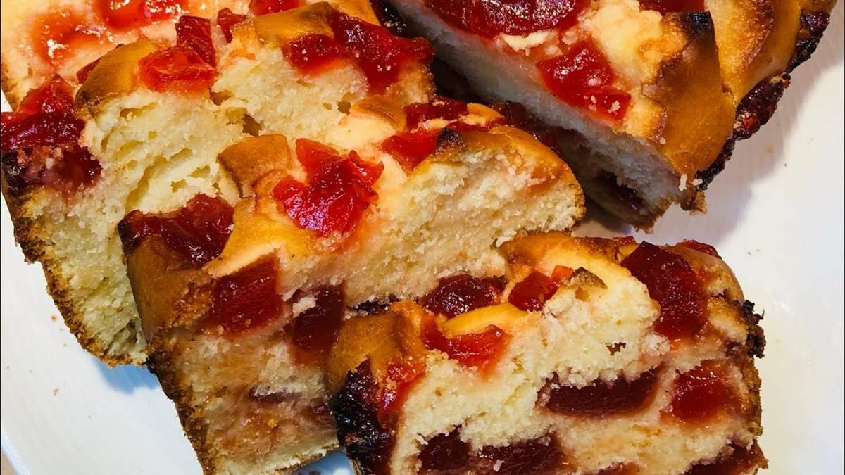 Budín de membrillo. Fuente: (X)