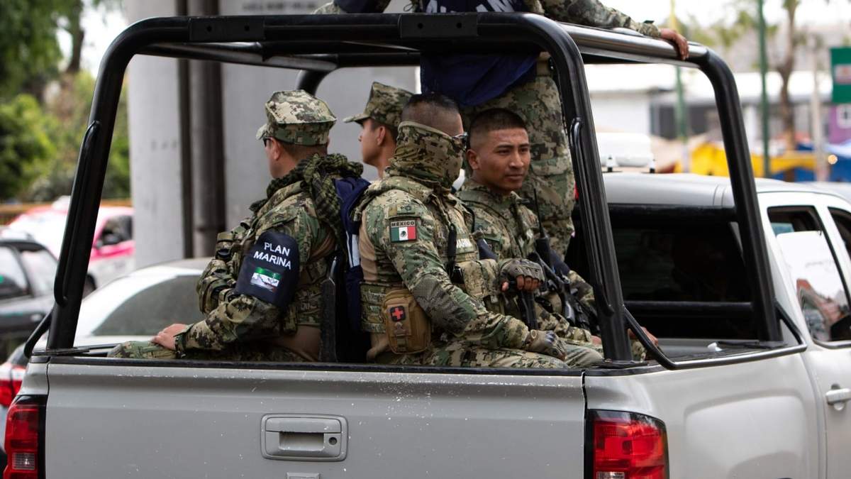 Fuerzas armadas recorren las calles de Iztapalapa