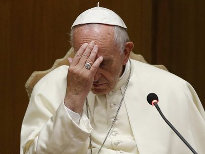 Los Carabineros italianos interceptaron una carta con tres balas dirigida al Papa Francisco