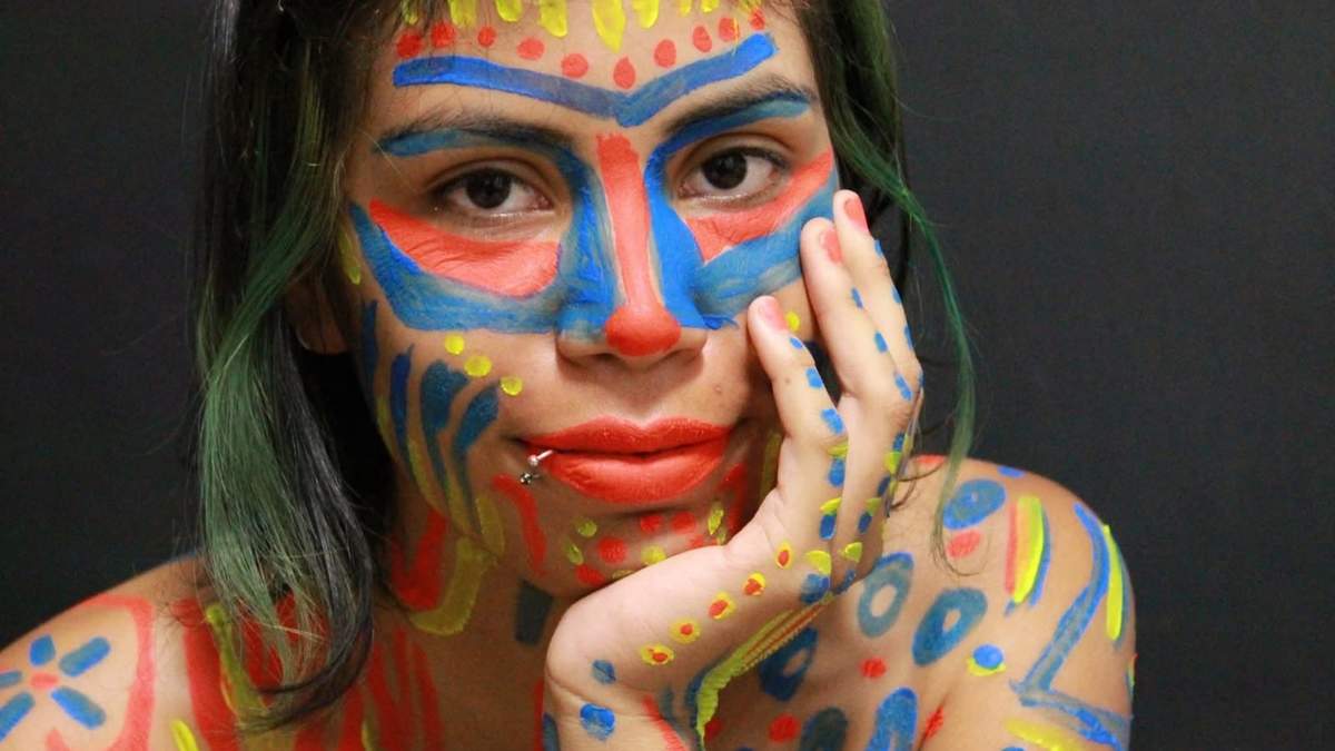 La artista plástica Frany Arteaga