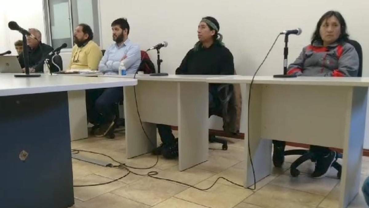Audiencia de acusación. Fuente (La Angostura Digital)