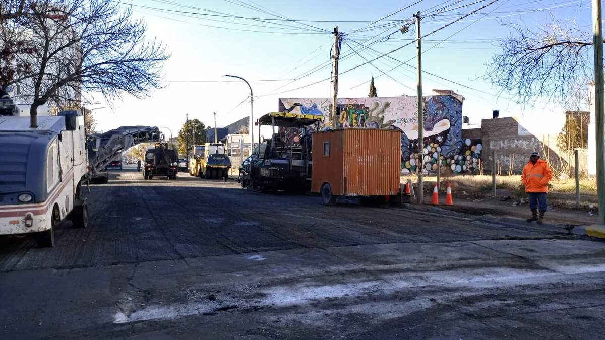 Plan de repavimentación. Fuente: (Neuquén Capital)