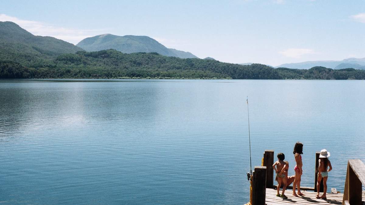 Lago Nonthué, Neuquén. Fuente: (Twitter)