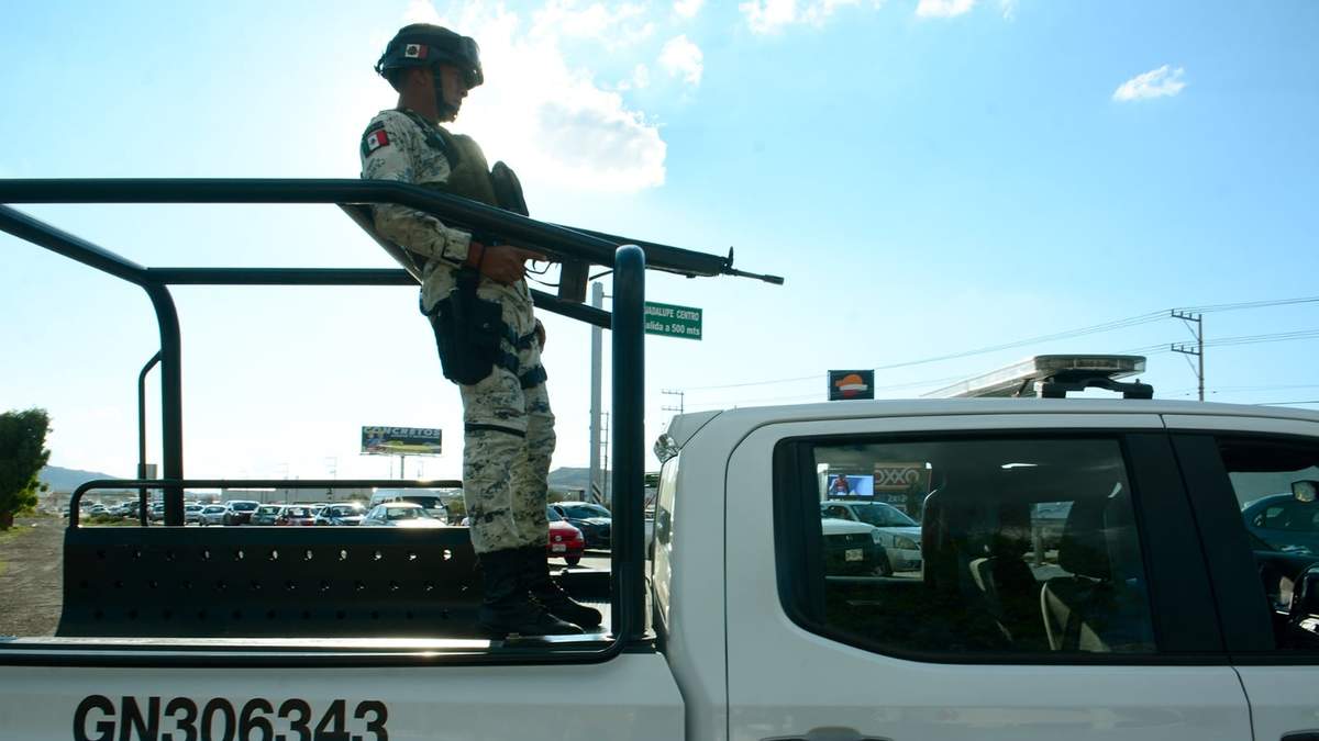 Elementos de la Guardia Nacional