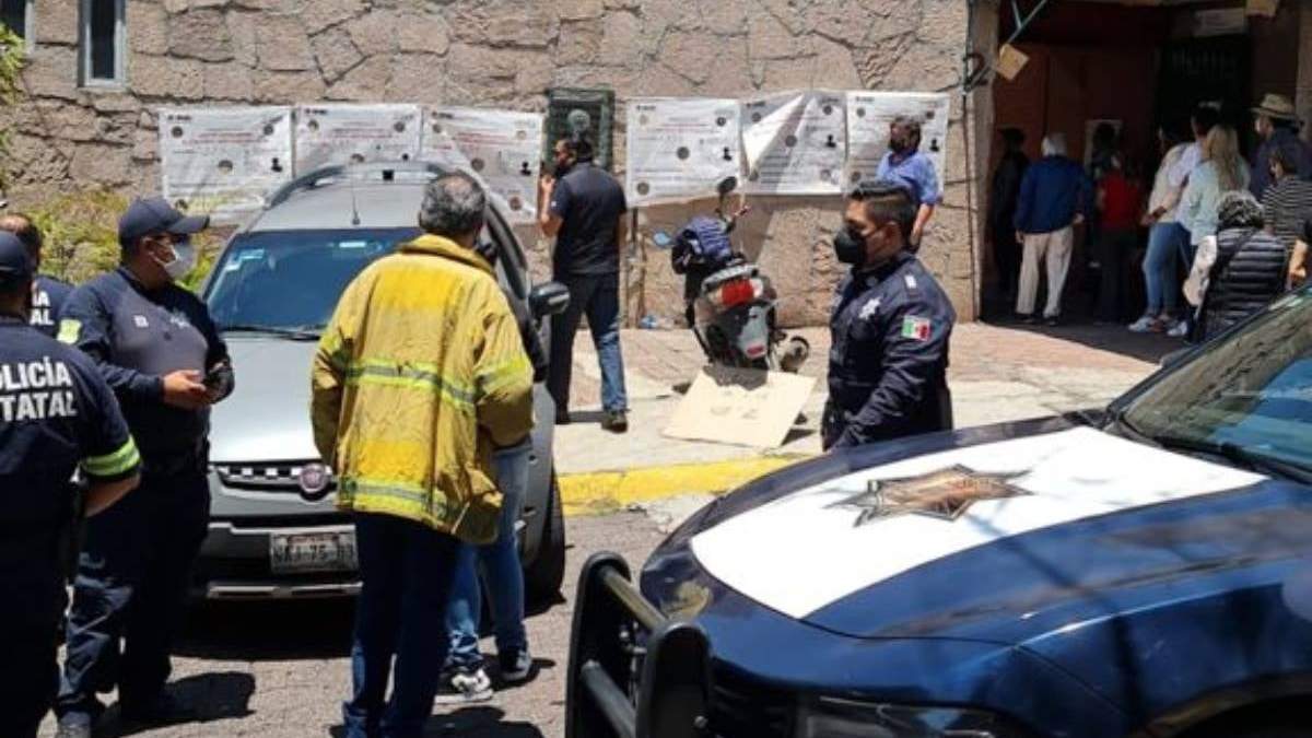 Una granada fue arrojada el domingo a una casilla de Naucalpan