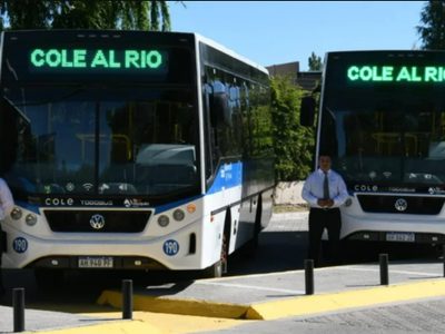 La municipalidad de Neuquén anunció el comienzo del servicio Cole al río