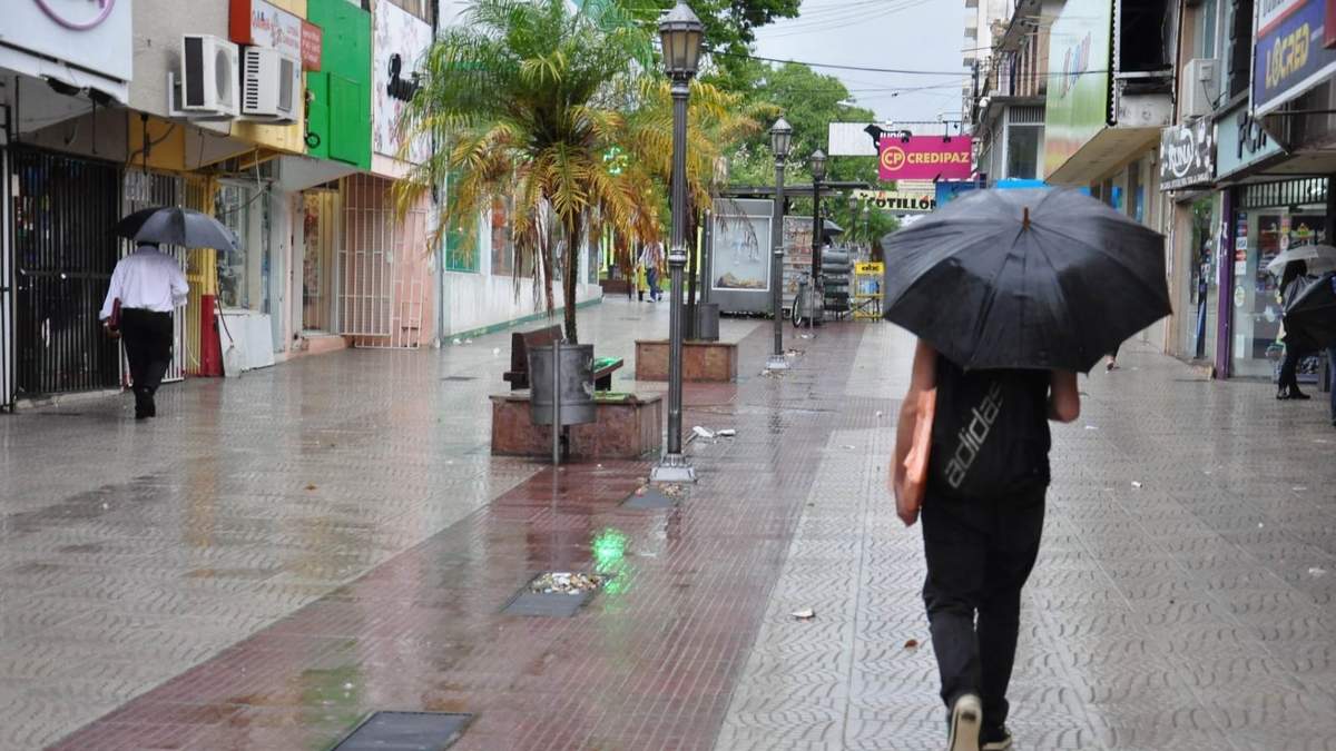 El clima en Neuquén traerá un jueves con muchas lluvias en la mayoría de la provincia. Fuente: (Twitter)