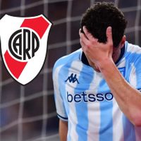 Atención, River: la figura de Racing que se lesionó y no estará en la Copa Argentina