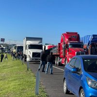 Transportistas llegan a un acuerdo con autoridades del Edomex y suspenden bloqueo… por el momento