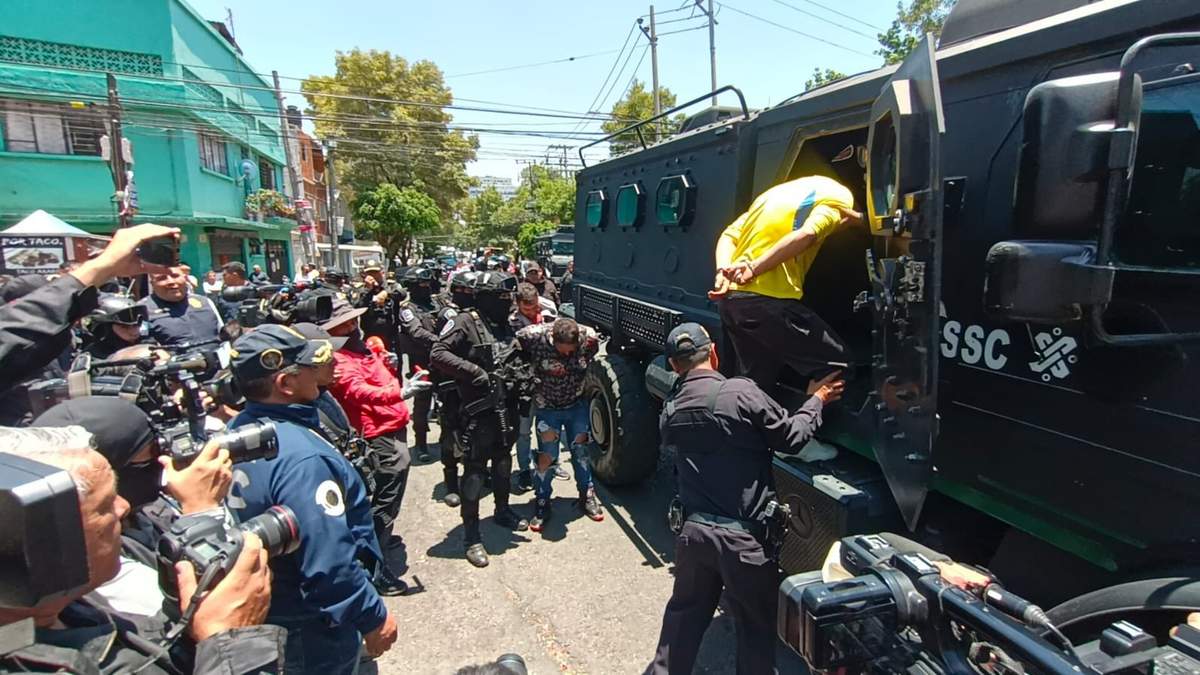 Operativo en Tláhuac