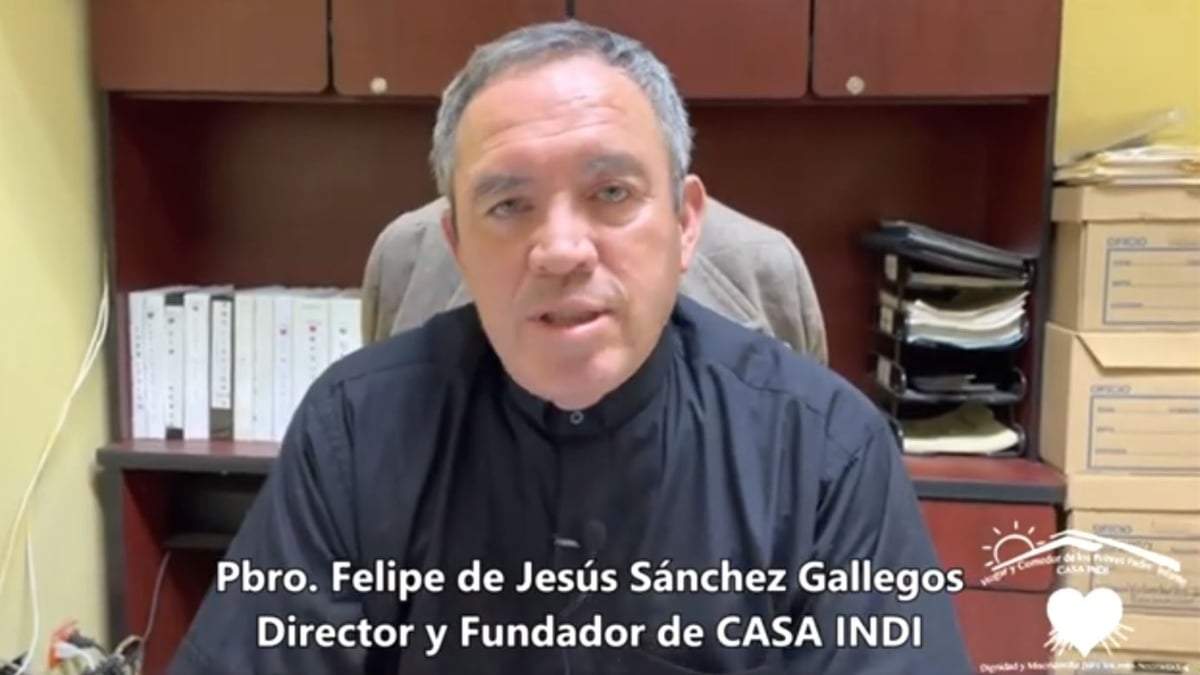 El sacerdote Felipe de Jesús Sánchez Gallegos