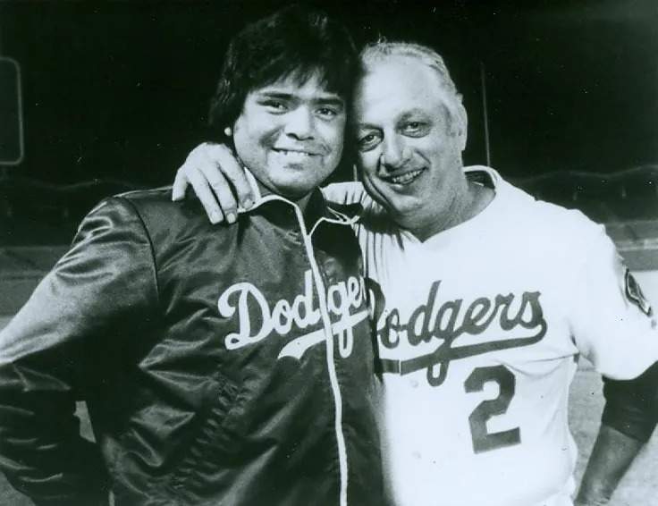 Amistad. Lasorda y el Toro Valenzuela