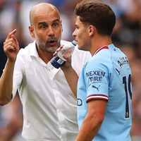No estuvo ajeno a la polémica: Pep Guardiola habló del controversial penal de Julián Álvarez