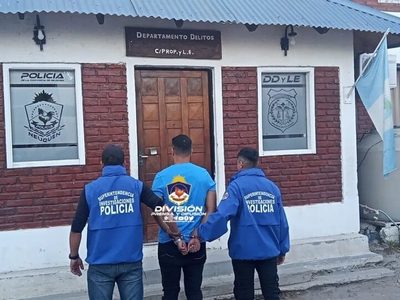 La Policía detuvo en Neuquén a un sujeto que estaba prófugo de la Justicia de Chubut