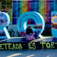 El reclamo de activistas durante la última Feria Animalada de Neuquén