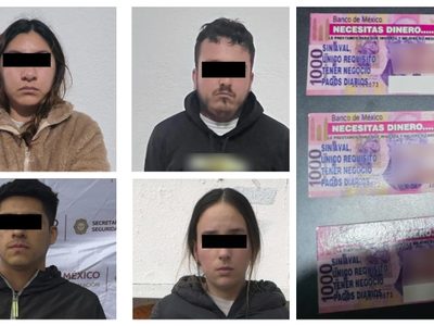 Cae célula criminal de préstamos “gota a gota” en la CDMX