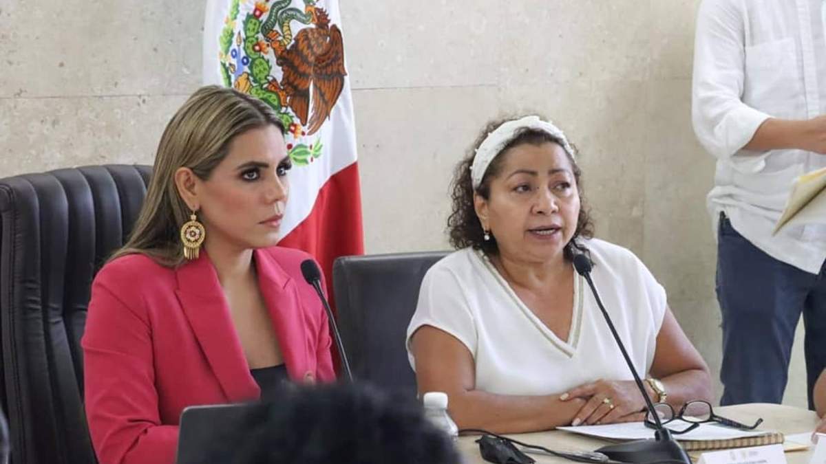 La gobernadora de Guerrero, Evelyn Salgado