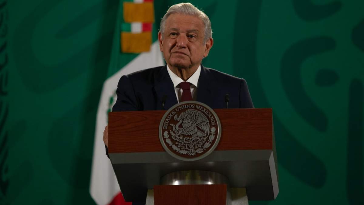 El presidente López Obrador