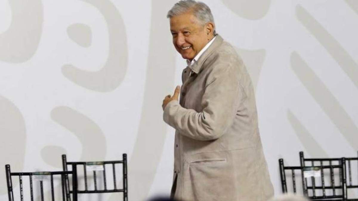 El presidente López Obrador