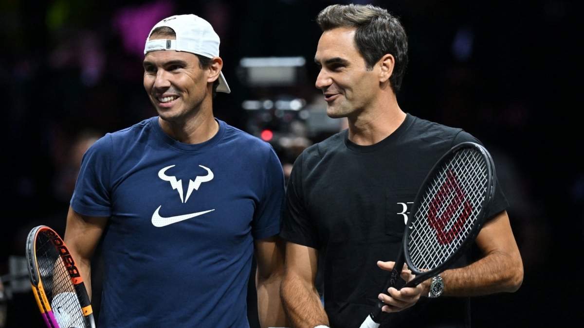 Federer y Nadal. Fuente: (Instagram)