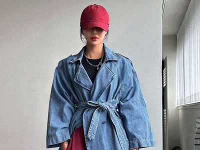La prenda más noble: el denim trench será tu nueva obsesión y lo querrás usar sin parar