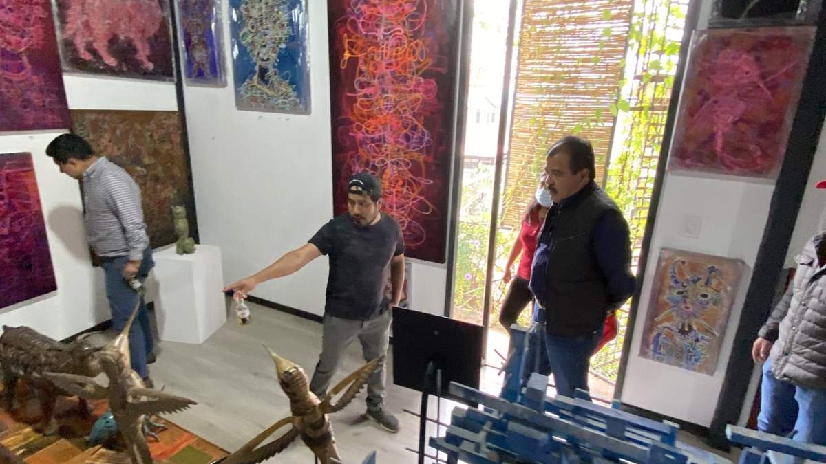 Obras de Manuel Miguel, artista plástico