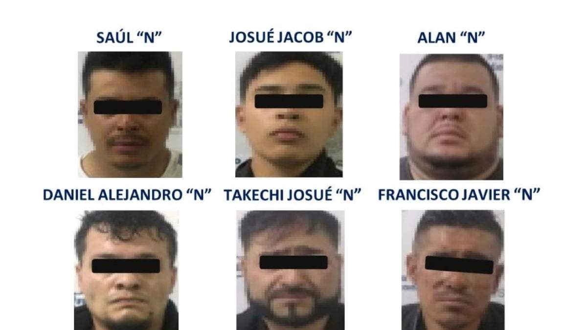Detenidos seis integrantes de banda de secuestradores en Jalisco