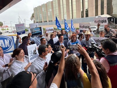 El PAN de Coahuila busca amparo colectivo contra "Ley Espía"