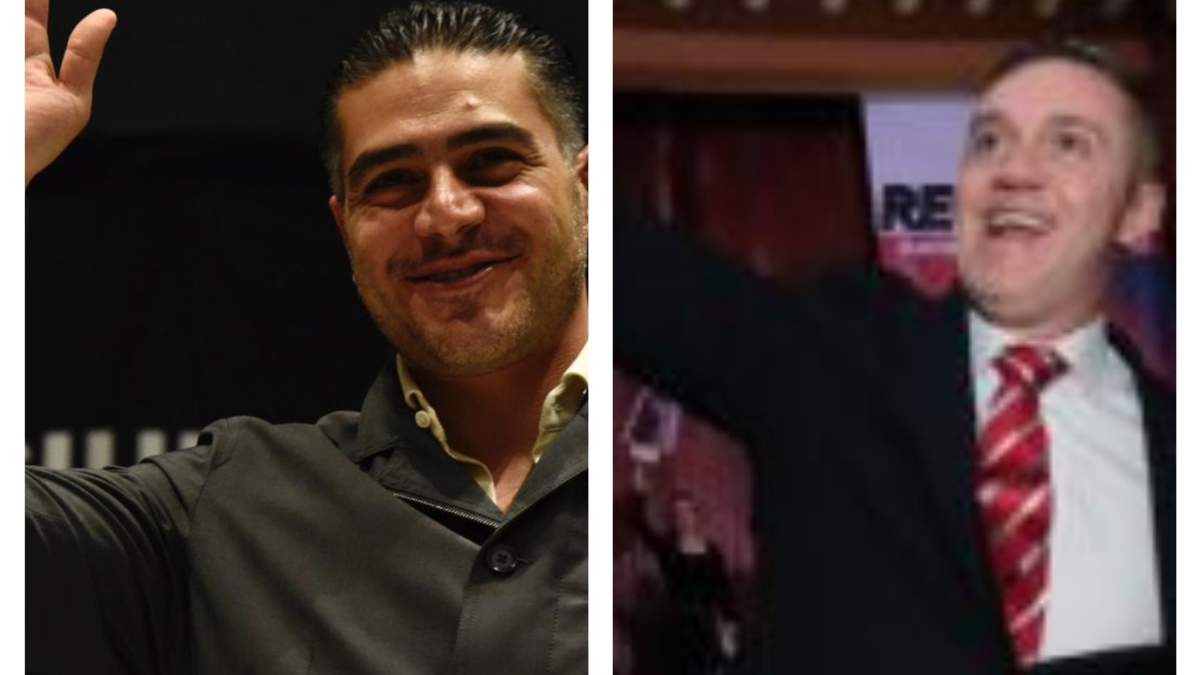 Omar García Harfuch y Adrián Rubalcava