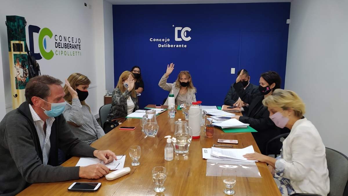 Consejo Deliberante de Cipolletti. Fuente: (Twitter)