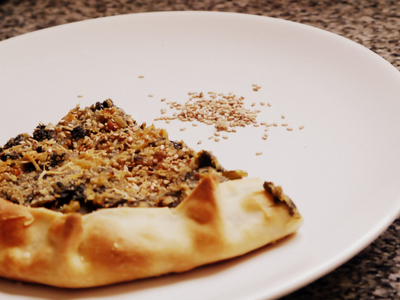 Pizza crocante de carne, en pocos minutos y sin amasar, una delicia que combina todas las pasiones gastronómicas