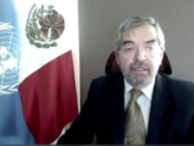 México urge a consejo de la ONU pronunciarse por conflicto entre Israel y Hamás