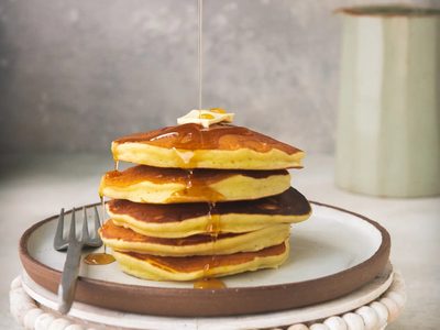Pancakes de ricota y limón: hacé tus desayunos o meriendas más felices con esta receta que es un 10