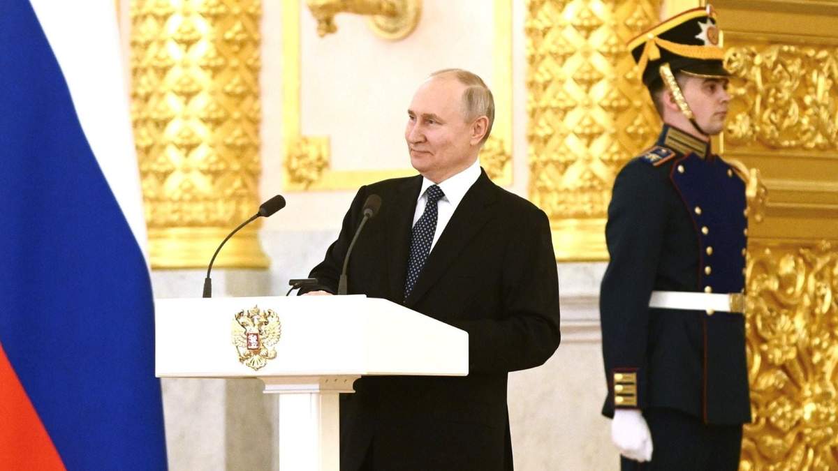 El presidente ruso en su discurso