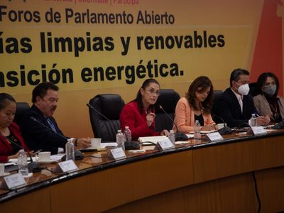 Sheinbaum en San Lázaro: Falso que reforma eléctrica de AMLO descarte energías renovables