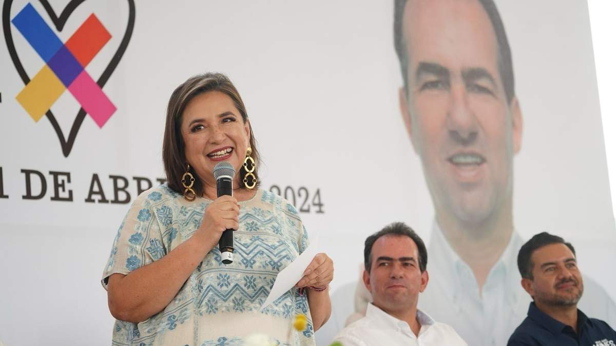 Gira de Xóchitl Gálvez por Veracruz