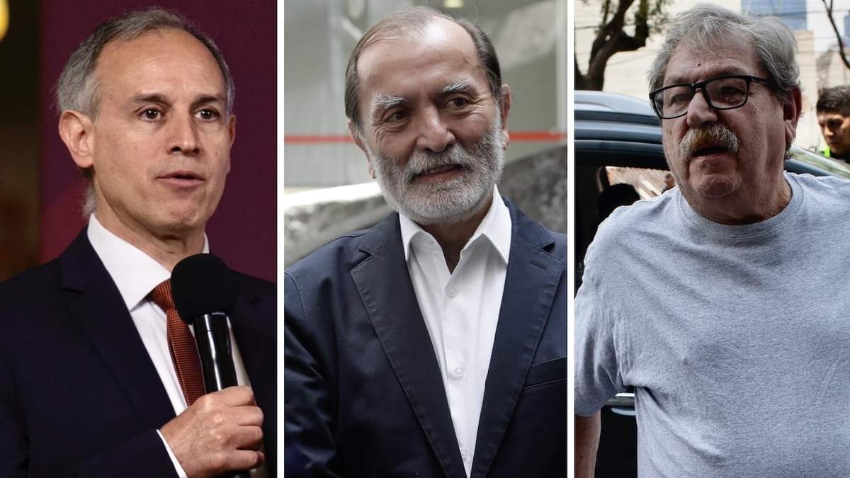 López Gatell, Epigmenio Ibarra y Paco Ignacio Taibo II