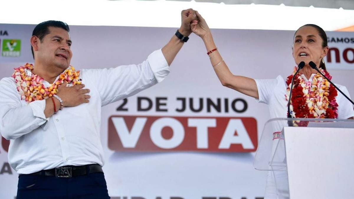 Claudia Sheinbaum y Alejandro Armenta