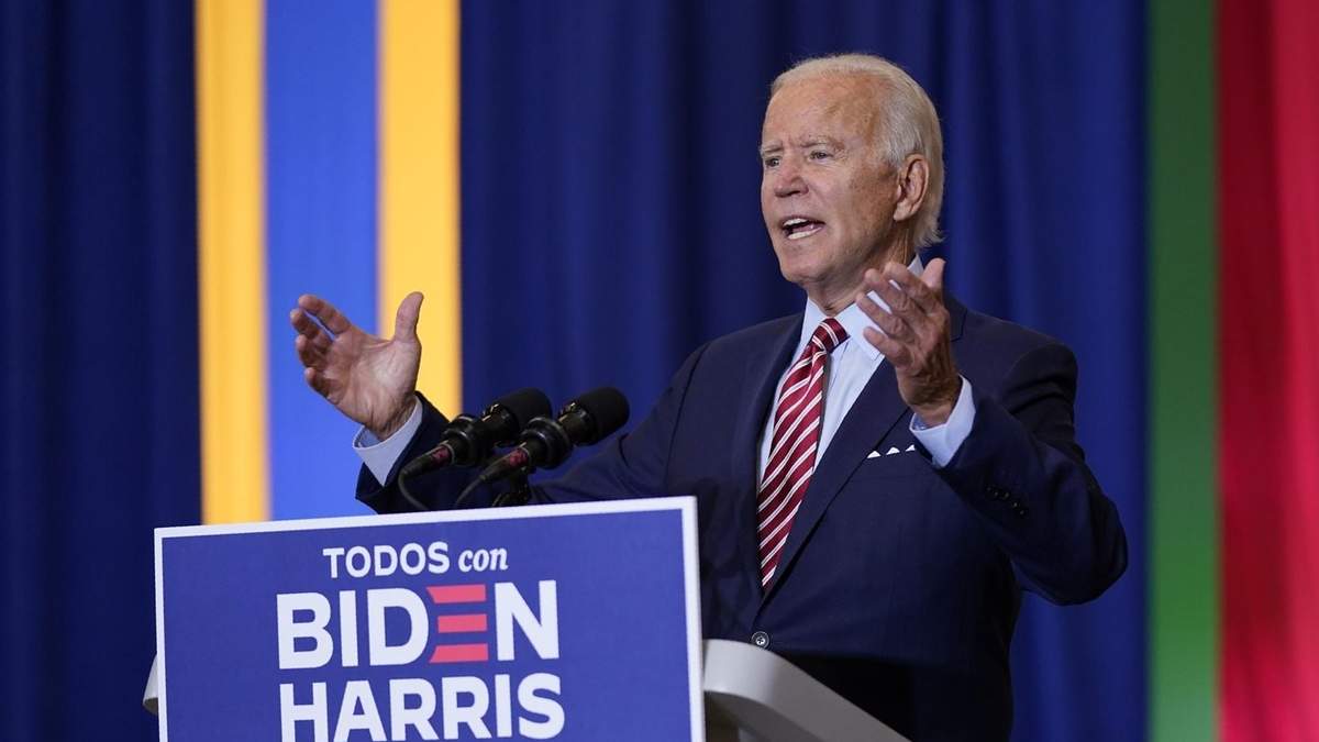 Joe Biden intenta ganarse el voto latino. Fuente: (Twitter)