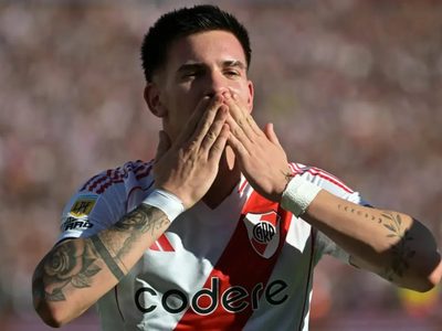 Del golazo a Boca a Europa: los dos gigantes que quieren llevarse a Mastantuono de River