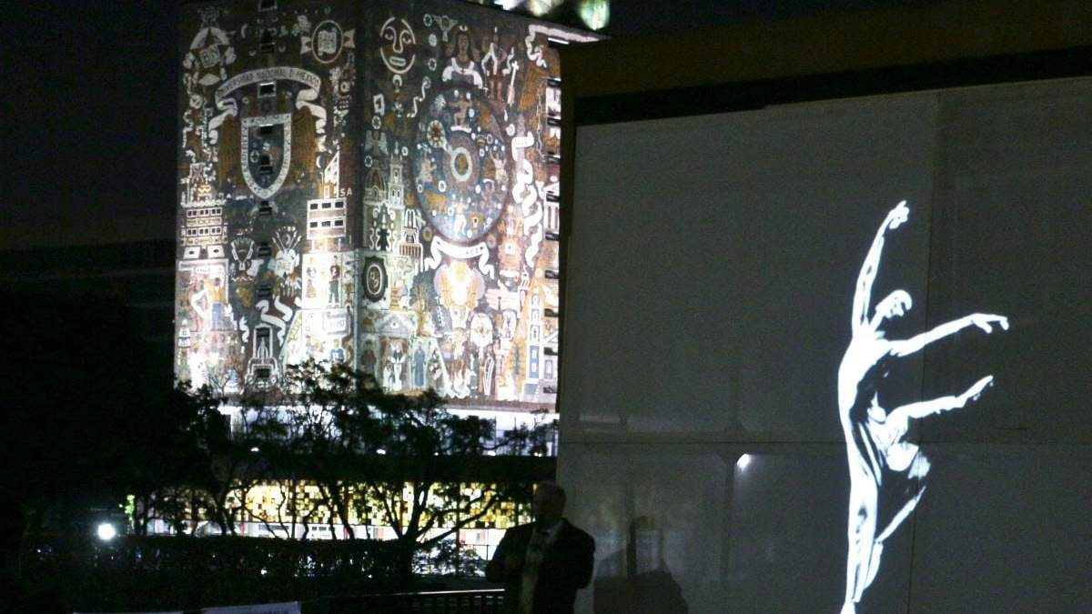 Imagen de archivo de un campamento en la UNAM en defensa del taller coreográfico Gloria Contreras